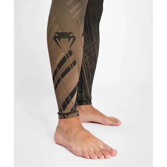 Компрессионные штаны Venum Gorilla Jungle Spats Black/Sand-S