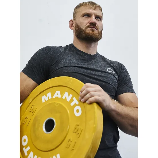Футболка тренувальна MANTO Performance T-shirt ATHLETE Graphite-S