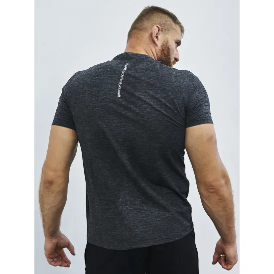 Футболка тренувальна MANTO Performance T-shirt ATHLETE Graphite-S