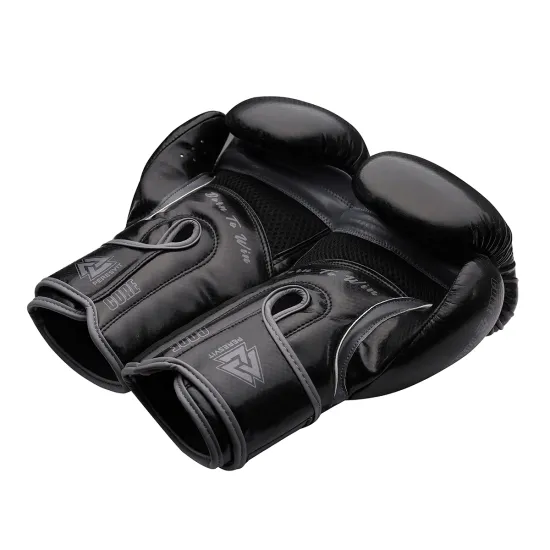 Боксерские перчатки Peresvit Core Boxing Gloves Black Grey 10 унций