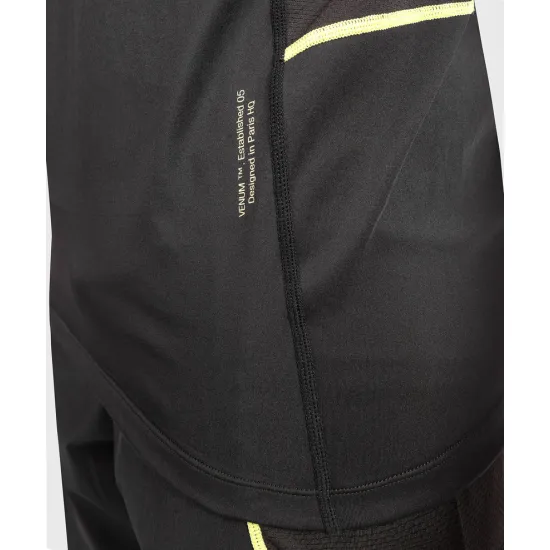 Футболка Venum Fusion 2.0 Men Dry Tech T-Shirt Black/Yellow-S