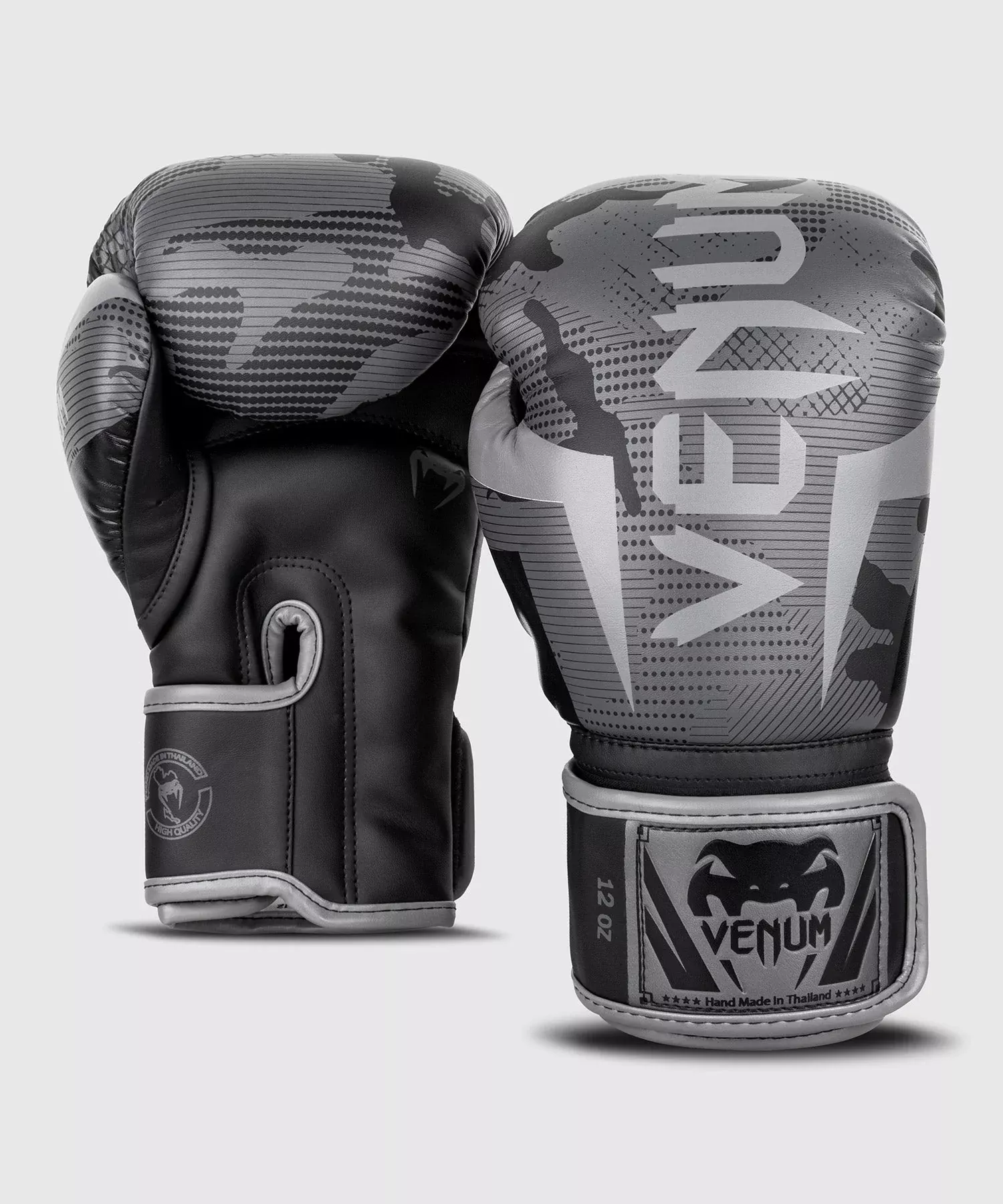 Боксерские перчатки Venum Elite Boxing Gloves Grey Camo-10