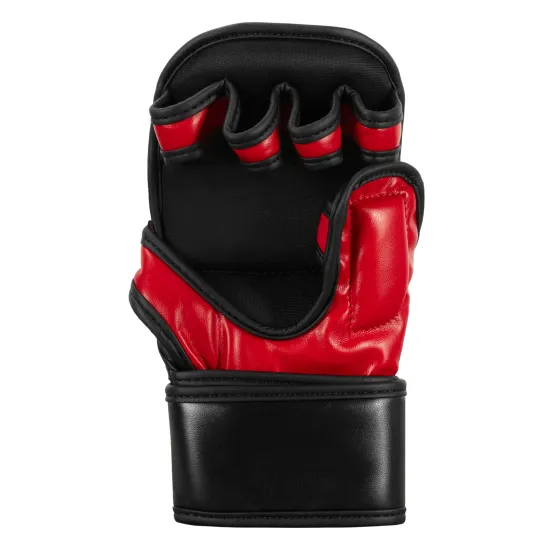 Перчатки TITLE MMA Sparring Gloves Black/Red-S/M
