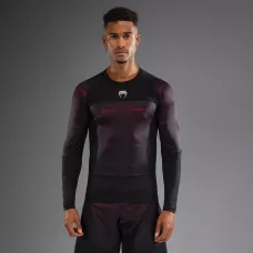 Рашгард Venum G-Fit Air Men's Long Sleeve Rashguard Deep Black/Fire Red-2XL