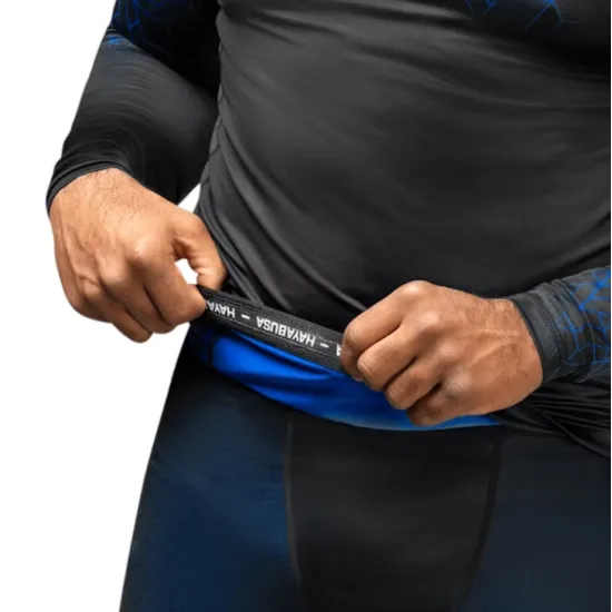 Рашгард Hayabusa Geo Long Sleeve Blue-S