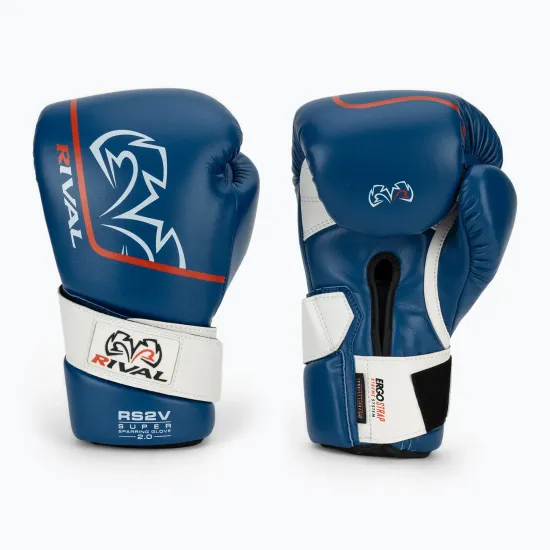 Боксерські рукавиці Rival RS2V Super Sparring Gloves 2.0 Blue-12