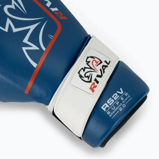 Боксерські рукавиці Rival RS2V Super Sparring Gloves 2.0 Blue-12
