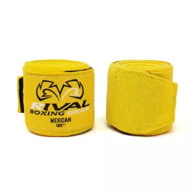 Бинты для бокса Rival Mexican Handwraps Yellow 4.5м