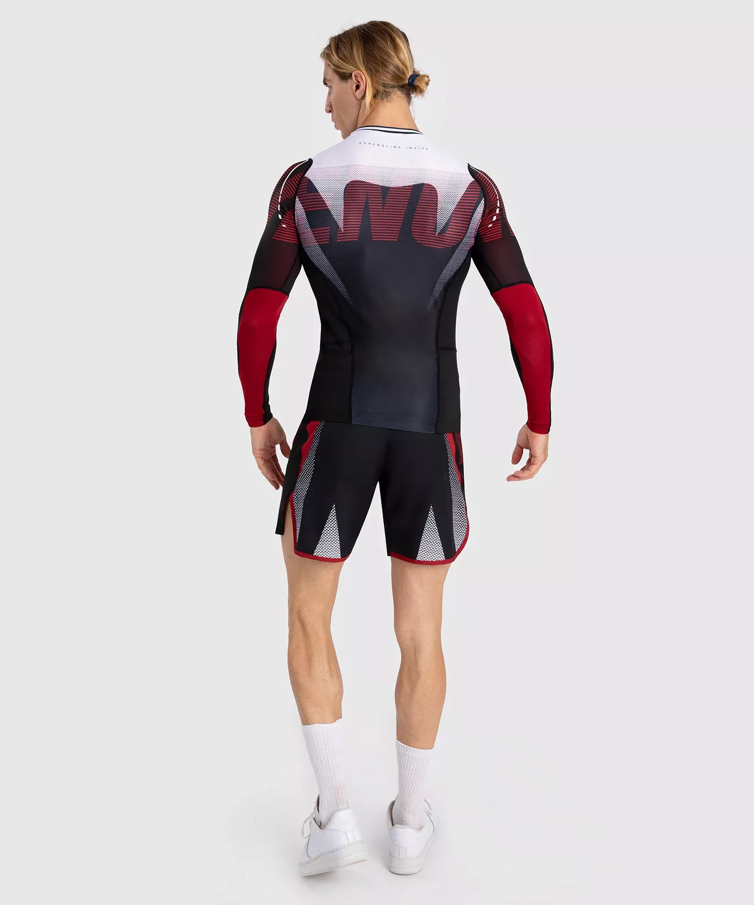 Рашгард Venum Adrenaline Men's Long Sleeve Rashguard Red-2XL