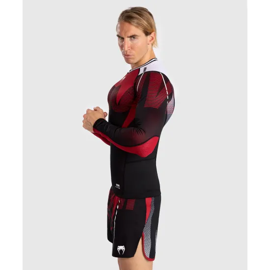 Рашгард Venum Adrenaline Men's Long Sleeve Rashguard Red-S