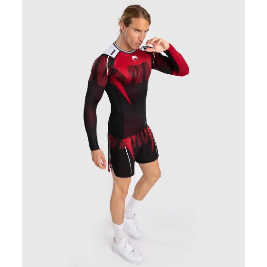 Рашгард Venum Adrenaline Men's Long Sleeve Rashguard Red-S