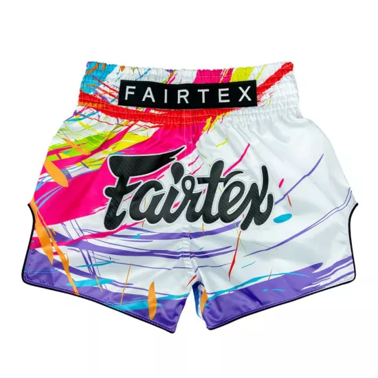 Шорты для муай тай Fairtex BS1933 World White-S