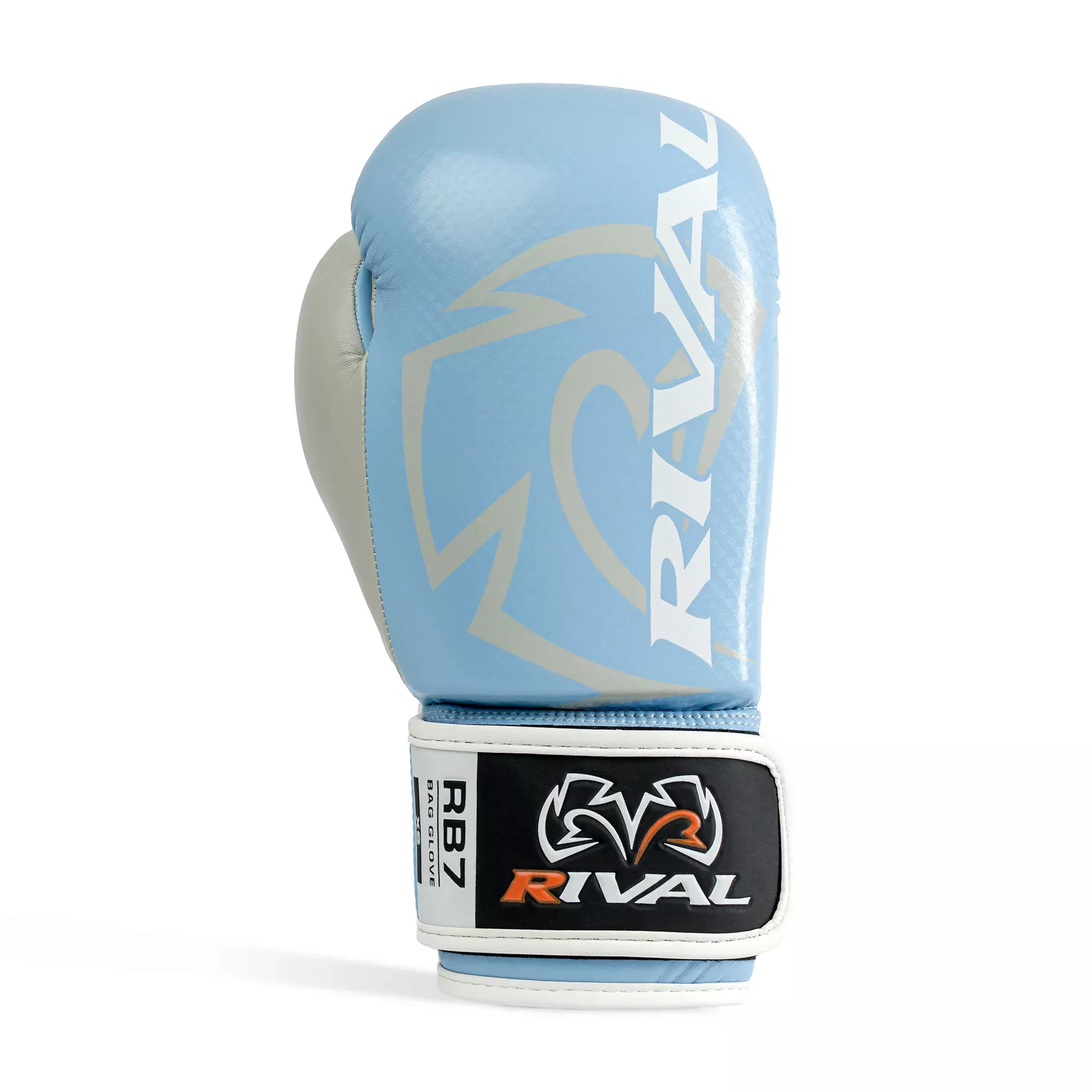 Боксерские перчатки RIVAL RB7 Fitness Plus Bag Gloves Baby Blue/Grey-10 унций (S)