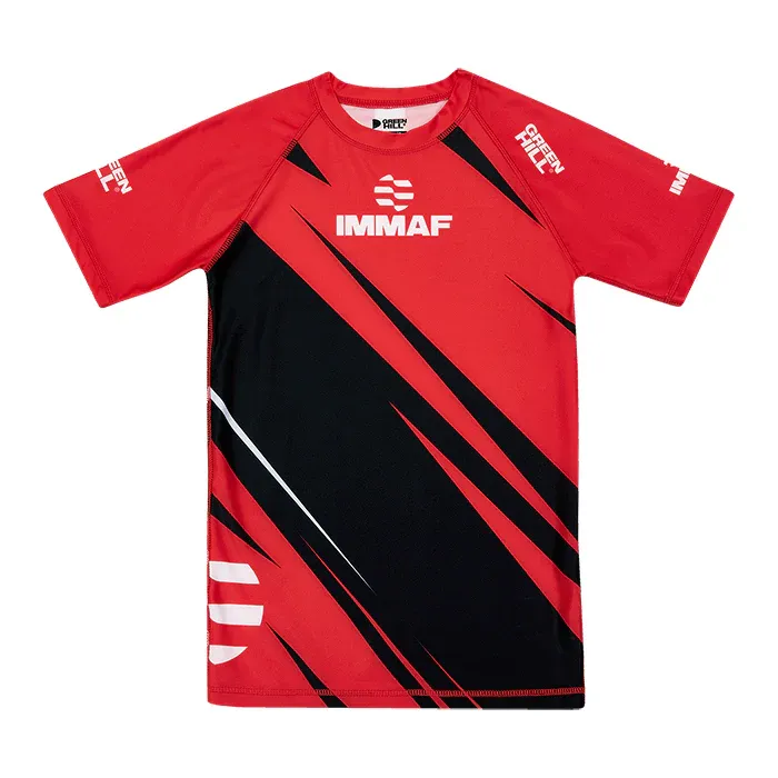 Рашгард Green Hill IMMAF Red-S