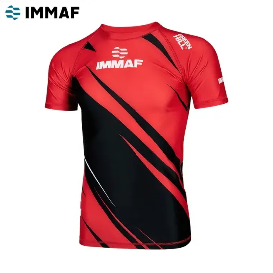 Рашгард Green Hill IMMAF Red-S