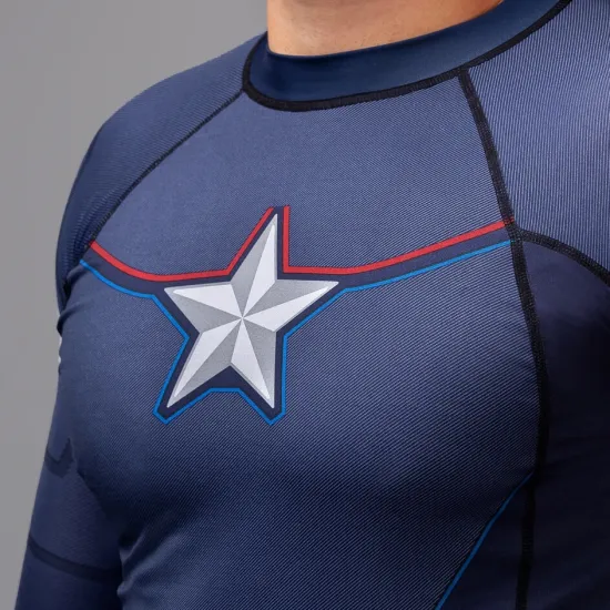 Рашгард Hayabusa Captain America Long Sleeve Rashguard-S
