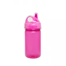 Бутылка для воды детская Nalgene Grip-n-Gulp розовая 350 мл.