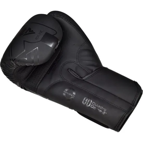 Боксерські рукавиці RDX F6 Kara Matte Black 8 унцій (капа в комплекті)
