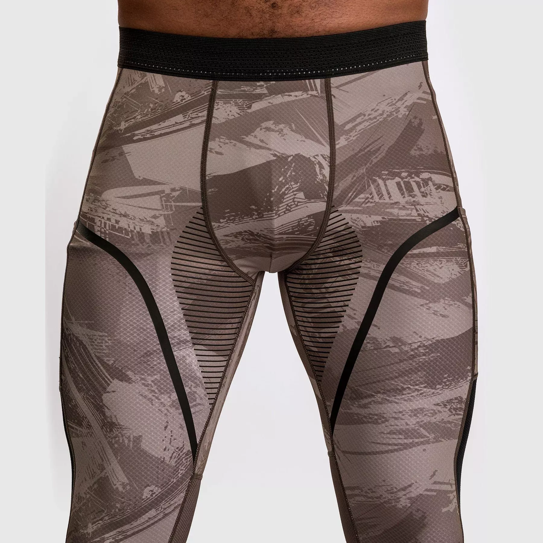 Компресійні штани Venum Electron 3.0 Spats Sand-S