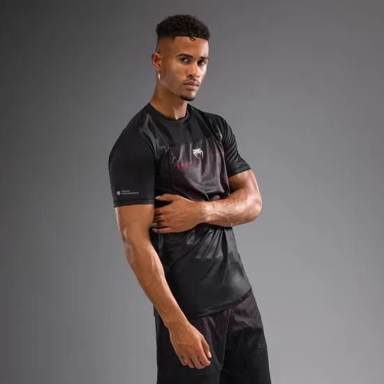 Футболка Venum G-Fit Air Men's Dry-Tech T-Shirt Deep Black/Fire Red-S