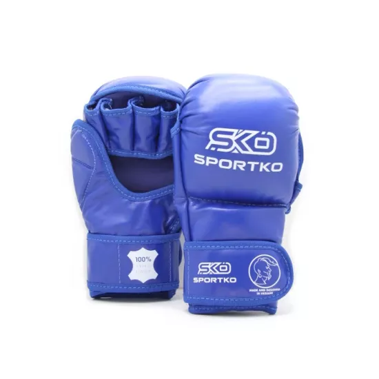 Перчатки для MMA с открытыми пальцами SPORTKO ПД-7-S/M