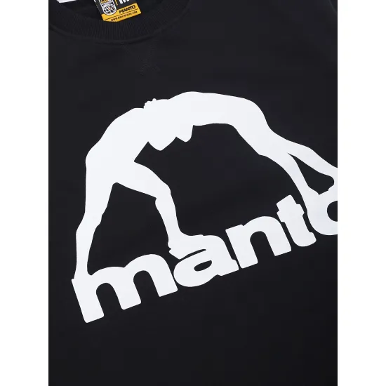 Кофта MANTO Crewneck VIBE 21 Black White-S