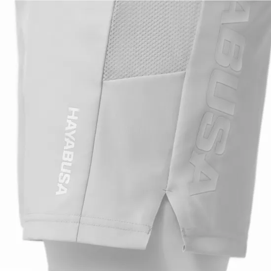 Шорты Hayabusa Men’s Layered Performance Shorts Light Grey-S
