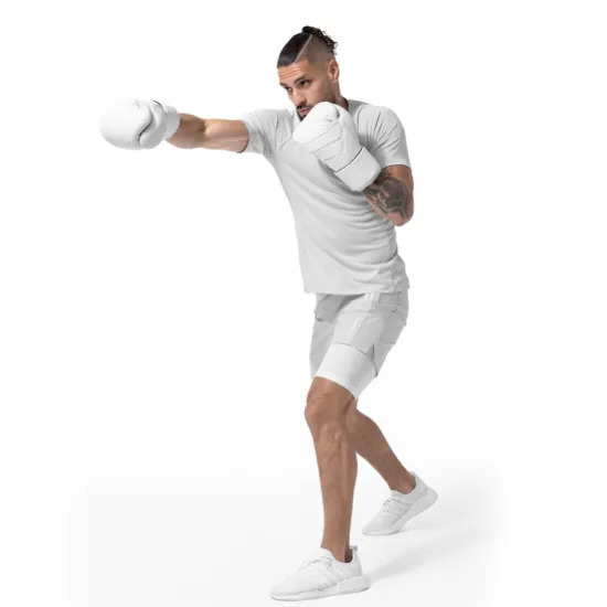 Шорты Hayabusa Men’s Layered Performance Shorts Light Grey-S