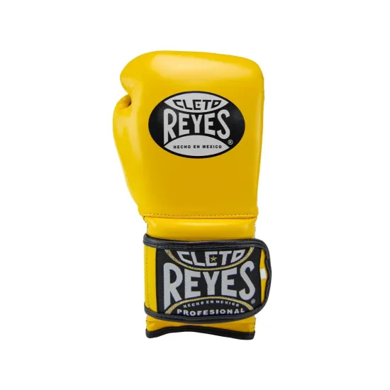 Рукавиці для боксу Cleto Reyes Hook and Loop Training Gloves Yellow-12