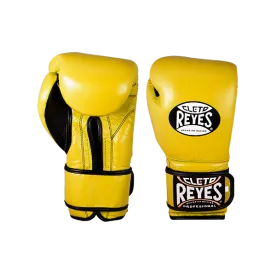 Рукавиці для боксу Cleto Reyes Hook and Loop Training Gloves Yellow-12