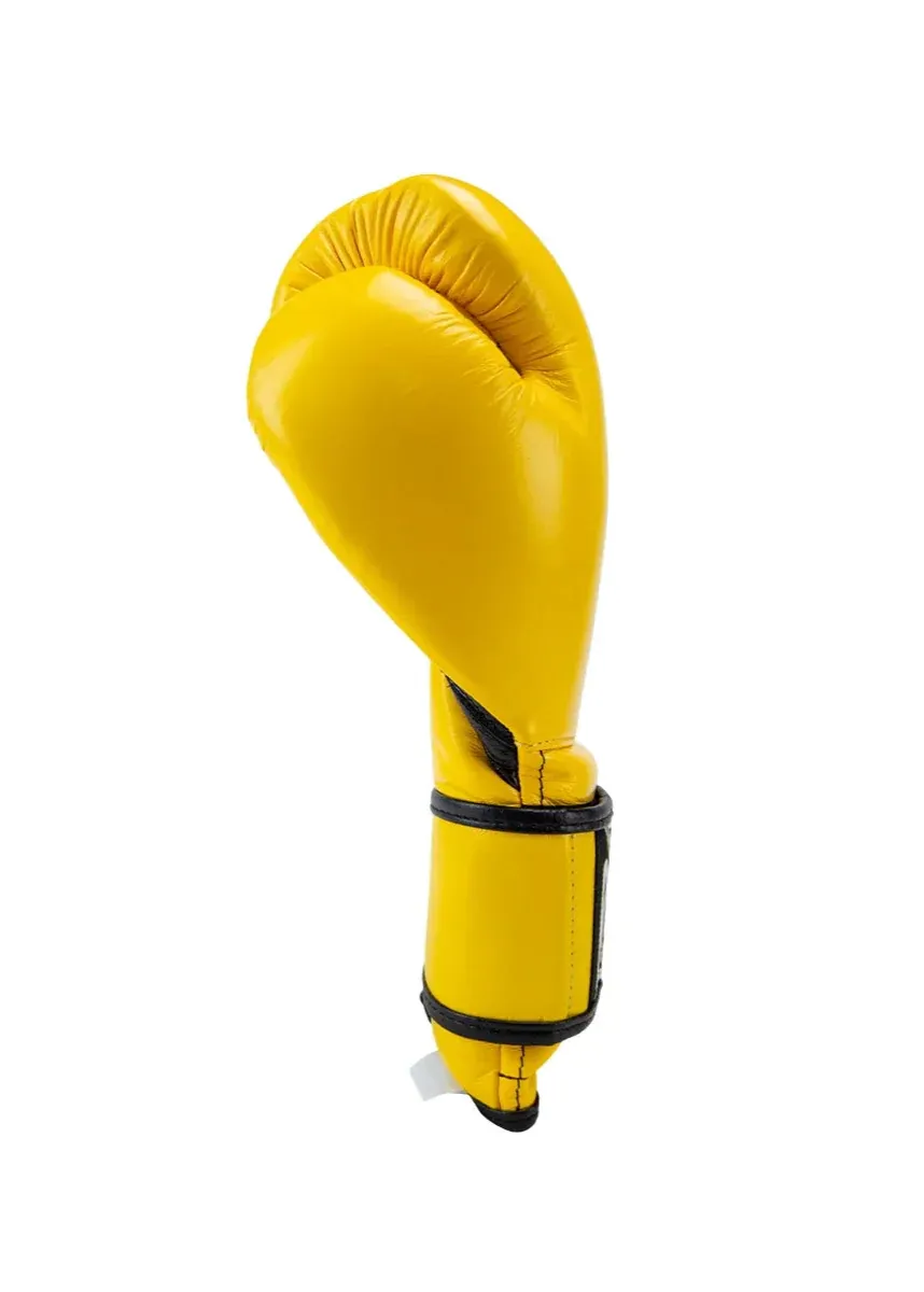 Рукавиці для боксу Cleto Reyes Hook and Loop Training Gloves Yellow-12