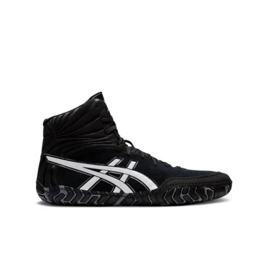 Борцовки ASICS AGGRESSOR 5 BLACK/WHITE-40,5