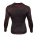 Рашгард Venum Contender 3.0 Compression Long Sleeves Black/Neo Red-S