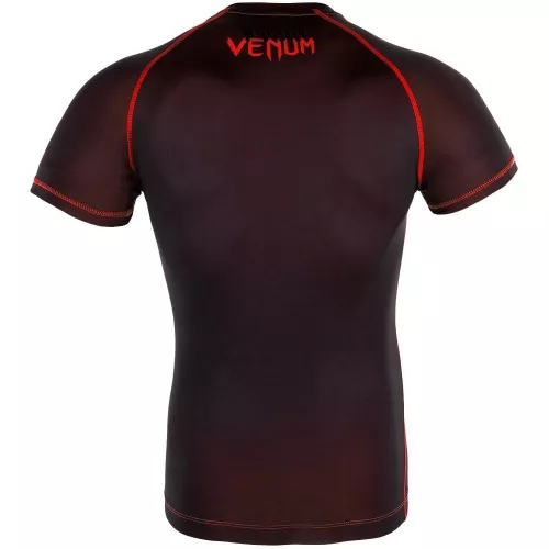 Рашгард Venum Contender 3.0 Compression Short Sleeves Black/Neo Red-L 