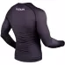 Рашгард Venum Contender 3.0 Compression Long Sleeves Black/White-M