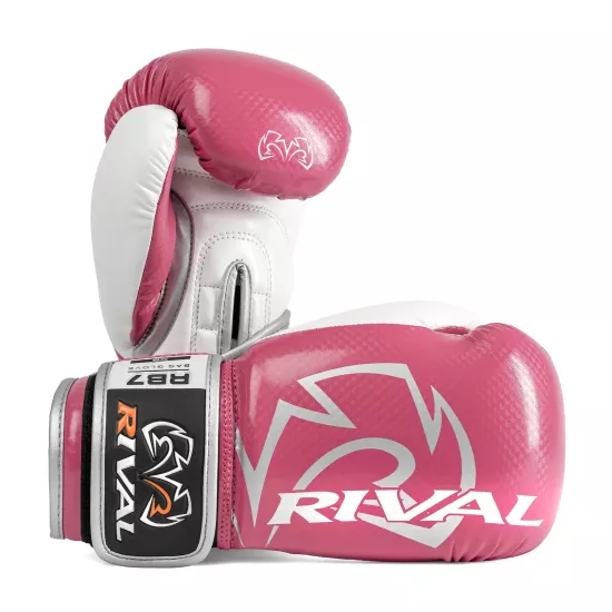 Боксерські рукавиці RIVAL RB7 Fitness Plus Bag Gloves Pink-10 унцій (S)