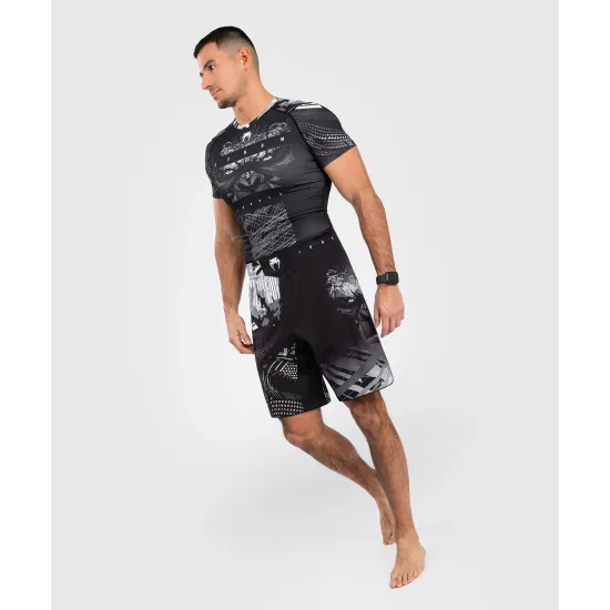 Шорты для ММА Venum Gorilla Jungle Fightshort Black/White-S