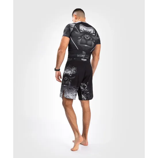 Шорты для ММА Venum Gorilla Jungle Fightshort Black/White-S