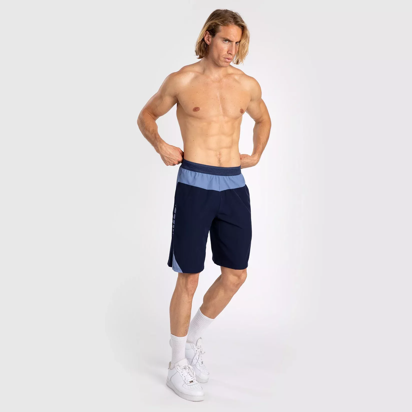 Шорти Venum Tempest Men's Training Shorts Navy Blue/Blue-S