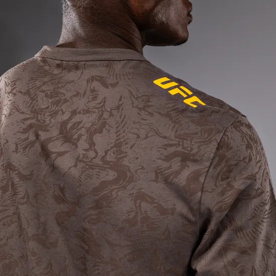 Футболка Venum UFC Fusion Authentic Fight Week T-Shirt Earthen Brown-S