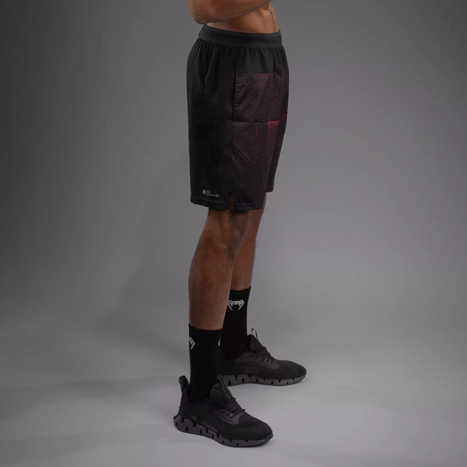 Шорты Venum G-Fit Air Training Short Deep Black/Fire Red-S