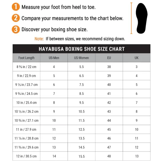 Боксерки Hayabusa Strike Boxing Shoes Black-40