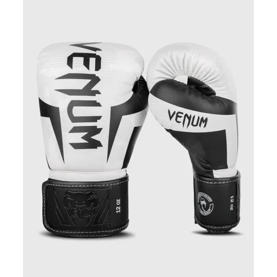 Боксерські рукавички Venum Elite Boxing Gloves White/Camo-10