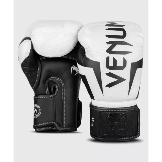 Боксерські рукавички Venum Elite Boxing Gloves White/Camo-10