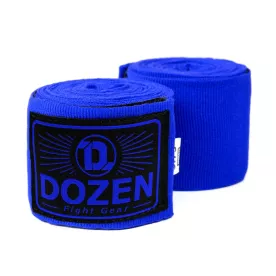 Боксерские бинты Dozen Monochrome Semi-elastic Hand Wraps Blue-2,75м