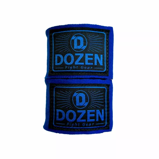 Боксерские бинты Dozen Monochrome Semi-elastic Hand Wraps Blue-2,75м
