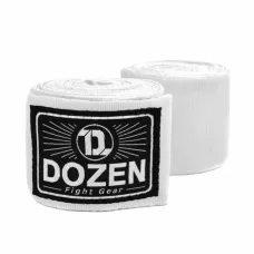Боксерські бинти Dozen Monochrome Semi-elastic Hand Wraps White-2,75м