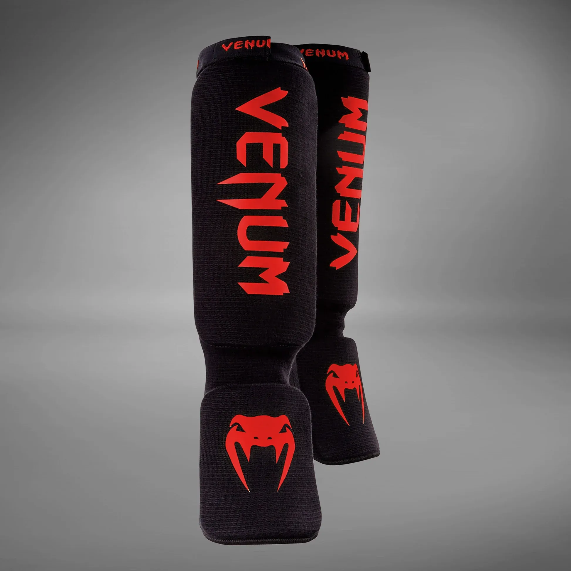 Защита для ног Venum Kontact Shin Guards Black/Red-XS