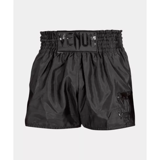 Шорты муай тай Venum Classic Muay Thai Shorts Black-XS
