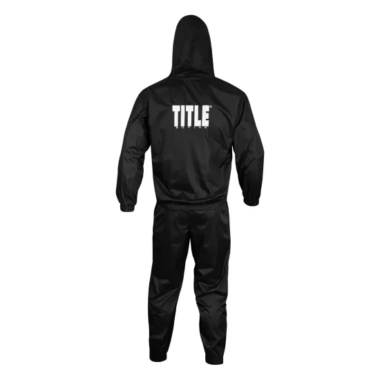 Костюм для згону ваги TITLE Boxing Hooded Sauna Suit M